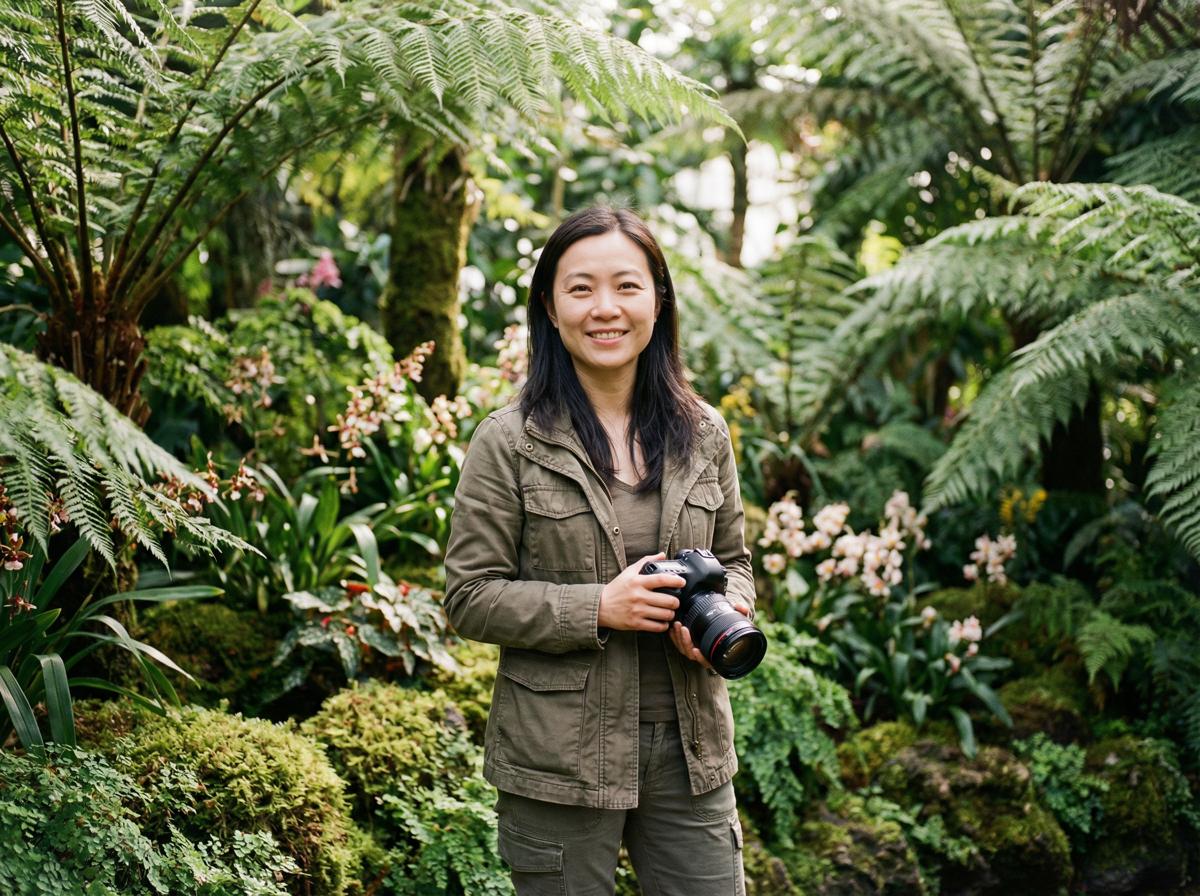 蘑菇视频植物摄影师林晓薇